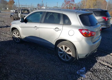 2015 Mitsubishi Outlander Sport Es из США, поврежденный, VIN 4A4AP3AU0FE031806